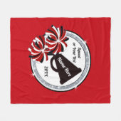 Aangepaste voorgevulde deklagen fleece deken (Voorkant (Horizontaal))