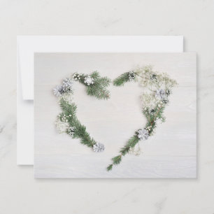 Aangepaste vrede, vreugde en liefde hart notitiekaartje