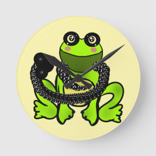 Aangepaste vriendschaps-cadeau ronde klok