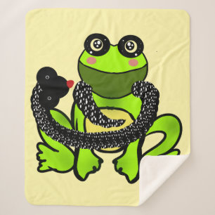 Aangepaste vriendschaps cadeau sherpa deken