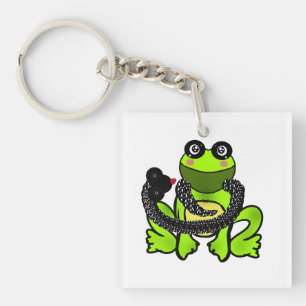 Aangepaste vriendschaps cadeau sleutelhanger