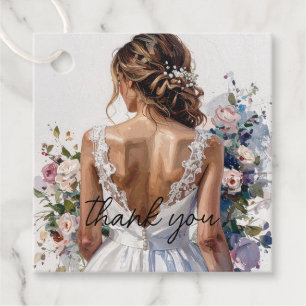 Aangepaste Vrijgezellenfeest Dress Dank u Bedankjes Labels