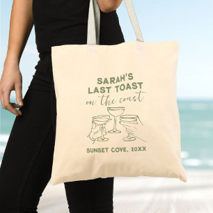 Aangepaste vrijgezellenfeest Laatste toast op de k Tote Bag