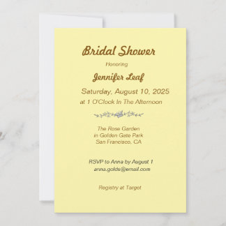 Aangepaste Vrijgezellenfeest minimalistische eenvo Kaart