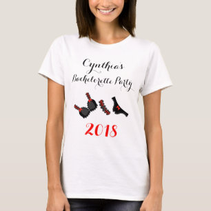 Aangepaste vrijgezellenfeest t-shirt