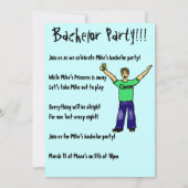 Aangepaste vrijgezellenfeest!!! Uitnodigingen (Voorkant)