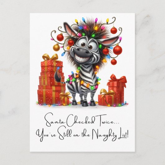 Aangepaste vrolijke kerst grappige citaten voor vr feestdagenkaart (Voorkant)