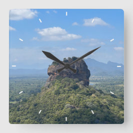 Aangepaste wandklok (voeg uw eigen foto en/of teks vierkante klok