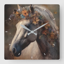 Aangepaste wandklok (voeg uw eigen foto en/of teks vierkante klok