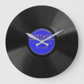 Aangepaste  wandklok voor 78-record grote klok (Voorkant)