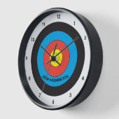 Aangepaste wandklok voor boogschieten (Hoek)