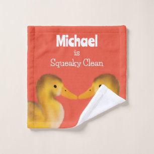 Aangepaste washandwas washandje
