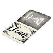 Aangepaste wasmachine met vuile, schone magneet (Linkerzijde)