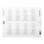 Aangepaste wassmeltlabels etiket (Full Sheet)