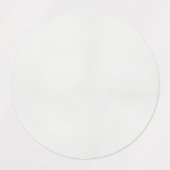 Aangepaste Waterdichte Logo Cirkel Labels (Design 2)