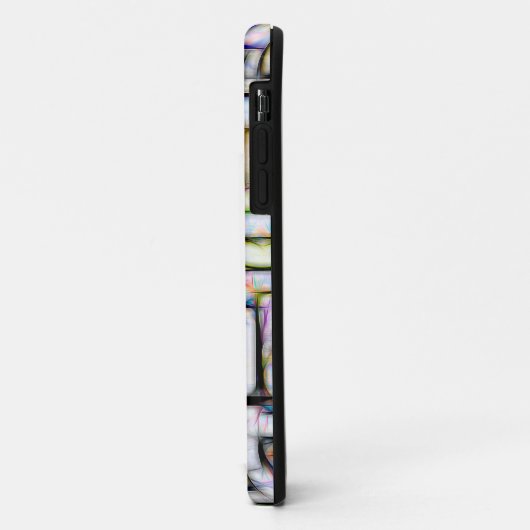 Aangepaste Waterverf Abstract geometrisch monogram Case-Mate iPhone Case (Achterkant/links)