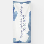 Aangepaste waterverf banner (Verticaal)