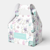 Aangepaste Waterverf-elementen Pasen Bedankdoosjes (Voorkant Zijde)