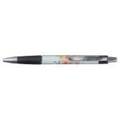 Aangepaste  Waterverf Floral en Stripes Pen (Achterkant)