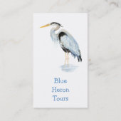 Aangepaste Waterverf - Grote blauwe hond Visitekaartje (Achterkant)