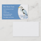 Aangepaste Waterverf - Grote blauwe hond Visitekaartje (Voorkant / Achterkant)