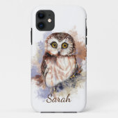 Aangepaste Waterverf vogelgriep bevestigen Case-Mate iPhone Case (Achterkant)