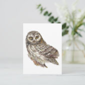 Aangepaste Waterverf, vogels, Natuur, wild Briefkaart (Staand voorkant)