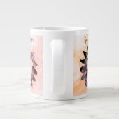 Aangepaste Waterverf voor Vloervormig fotopasta Extra Grote Beker (Achterkant)