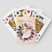 Aangepaste Waterverf voor Vloervormig fotopasta Pokerkaarten (Achterkant)