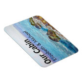 Aangepaste Waterverf Zee kruising Oceaan Magneet (Rechterzijde)