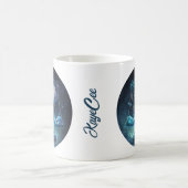 Aangepaste Waterverf Zodiac - Mok met bontkoffie (Center)