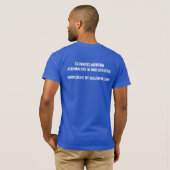 Aangepaste website t-shirt (Achterkant volledig)