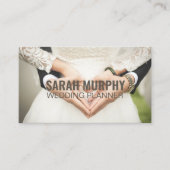 Aangepaste 'Wedding Planner' (Amerikaans) Visitekaartje (Voorkant)