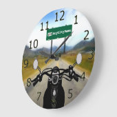 Aangepaste wegrit motorfietsen grote klok (Hoek)