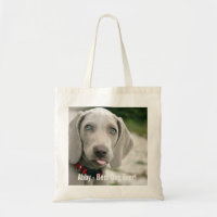 Aangepaste Weimaraner Dog Foto en Dog Name