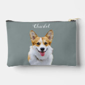 Aangepaste Welsh Corgi Dog gepersonaliseerde teken Etui (Achterkant)