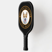 Aangepaste Welsh Corgi Dog gepersonaliseerde teken Pickleball Paddle (Links)