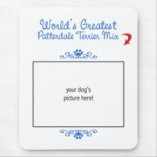 Aangepaste werelden met de grootste patterdale ter muismat