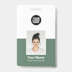 Aangepaste werknemer foto bedrijf beveiligings-ID Badge