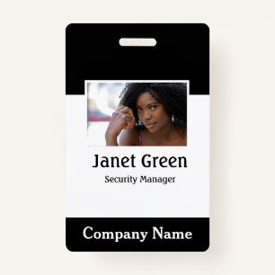 Aangepaste werknemer Foto ID Company Security Badge
