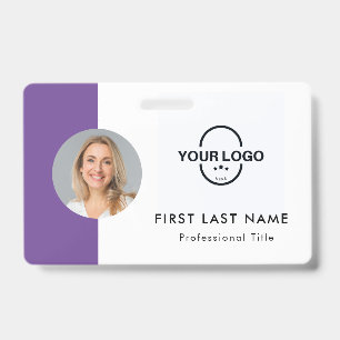 Aangepaste Werknemer - Foto, Logo, Naam ID-Badge Badge