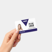 Aangepaste werknemer, foto, naam badge (Handheld)