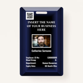 Aangepaste werknemersidentiteitskaart | Foto: logo Badge