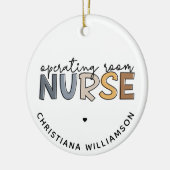 Aangepaste werkruimte voor verpleegkundigen of ver keramisch ornament (Links)