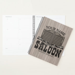 Aangepaste Westerne riftbout Pistolen Oude balie Planner