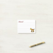 Aangepaste Westerne  Speelgoed Post-it® Notes (Op bureau)