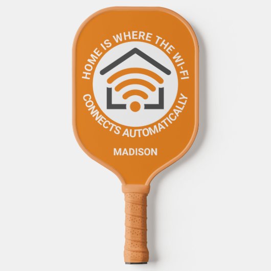 Aangepaste Wi-Fi-thuisnaam Pickleball Paddle (Voorkant)