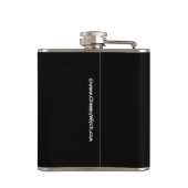 Aangepaste Wiccan/Pagan Pentacle Hip Flask Heupfles (Achterkant)