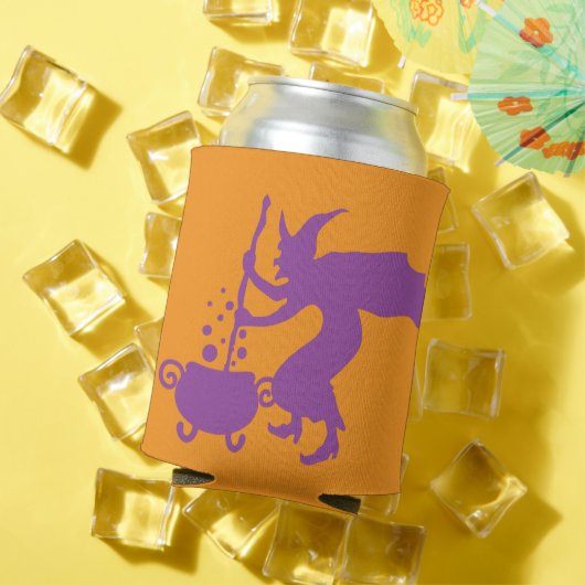 Aangepaste Wicked Witches Brouwen Bier Blikjeskoeler (Insitu Zomer)