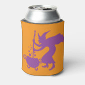 Aangepaste Wicked Witches Brouwen Bier Blikjeskoeler (Blikje Achterkant)
